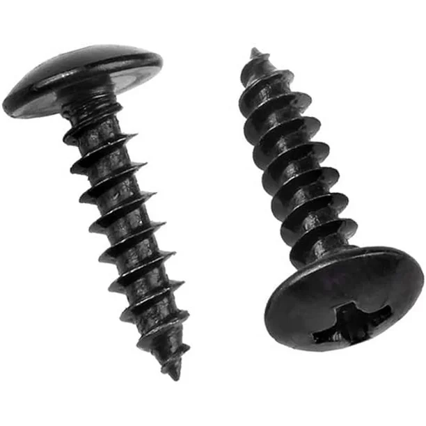 TORNILLO PARA METAL CABEZA REDONDA PHILLIPS COLOR NEGRO