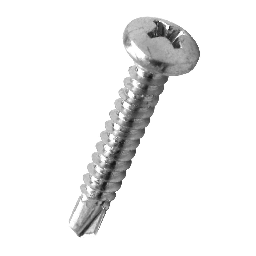 TORNILLO PARA METAL CABEZA REDONDA PUNTA BROCA CUADREX