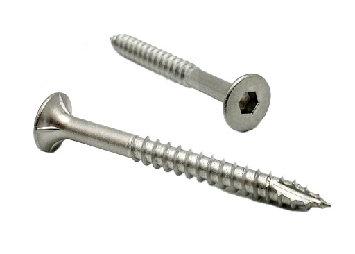 TORNILLO PARA DECK CUADREX ACERO INOXIDABLE