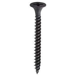 TORNILLO PARA GYPSUM PUNTA FINA NEGRO Y GALVANIZADO